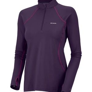 NWT Columbia Midweight 1/2 Zip L/S Baselayer Top - Womens Medium